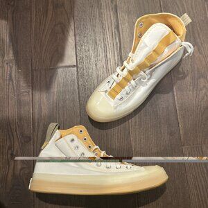 Converse CTAS CX Hi Sneakers Men's Size 10.5 Vintage White A05997C